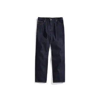 PEACEBIRD MEN Jeans Men Denim Dark Blue 1