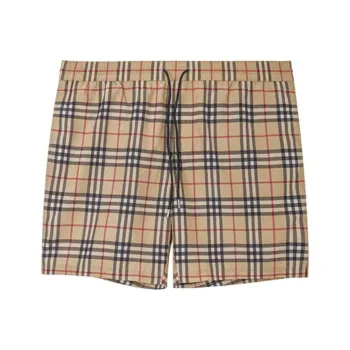 Burberry Casual Shorts Men Beige