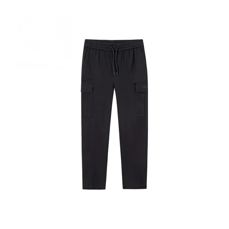 CHAOJIANTA Casual Pants Men's Basic Black-0