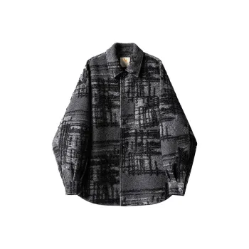 WILLIAM FOX&SONS Jackets Coats Unisex Black Gray