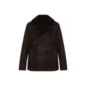 Yves Salomon Double breasted Leather Jacket