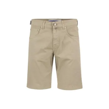 JACOB COHEN Denim Shorts Men Khaki