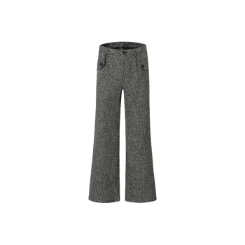 Lulifama Suit Trouser Unisex Gray
