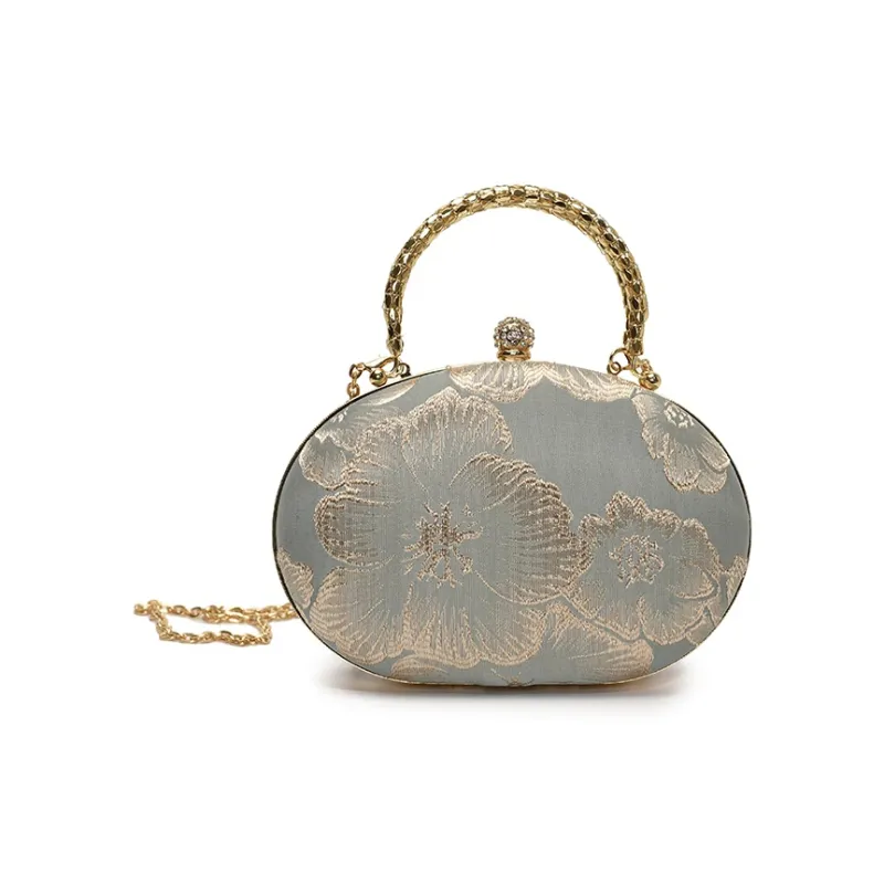 Yalu PU Handbag Regular Women's Blue/Green/White-7