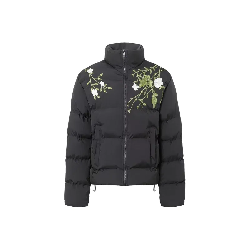 WELTER EXPERIMENT Puffer Jacket Unisex Black-0