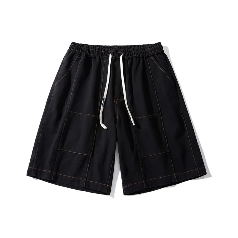 AMBER LIGHT Denim Shorts Unisex-0