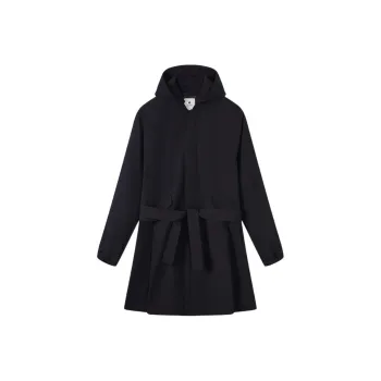 Gxg Jeans Trench Coat Men's Black