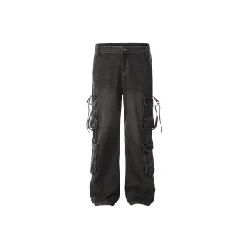 GBXM Jeans Unisex Vintage Gray
