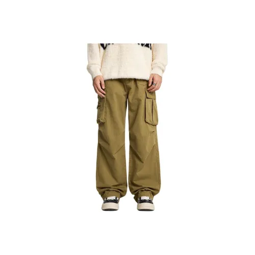 AHAH Casual Pants Men Brown Brown