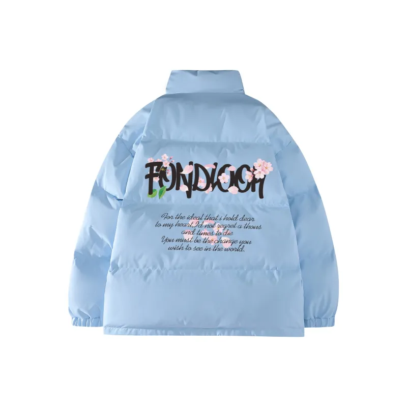 FONDLOOK Puffer Jackets Unisex-14