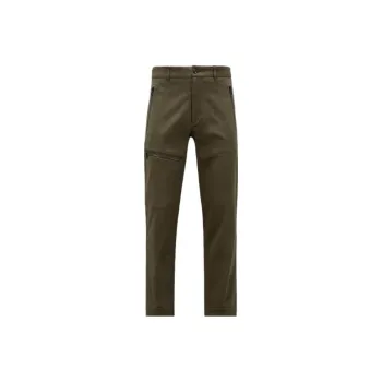 Moncler Logo patch Twill Tapered leg Trousers