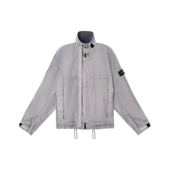 STONE ISLAND Plated ovd Linen Jacket