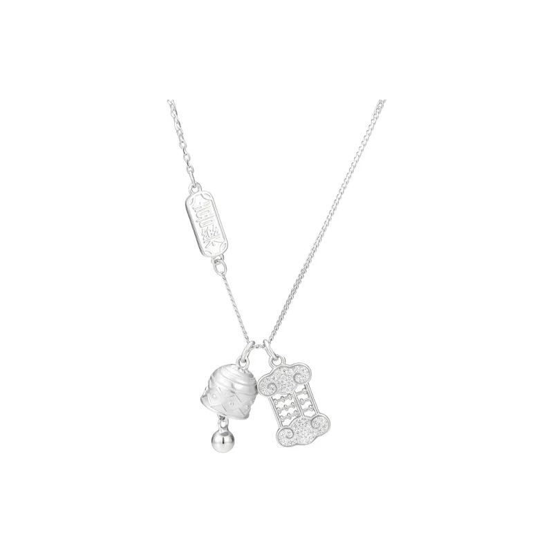 BMK 990 Silver Necklaces Women's-4