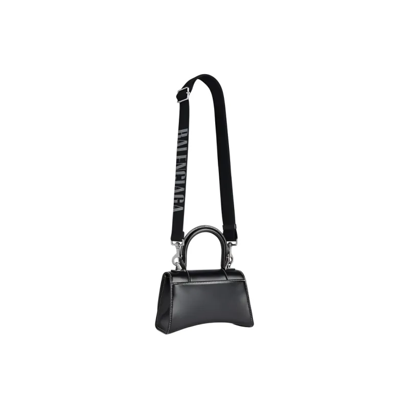 Balenciaga Fabric Shoulder Strap Bag Accessory Unisex Black & White-4