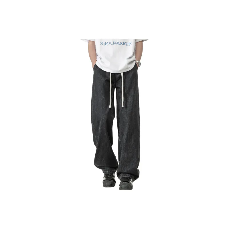 JUNGLE PANDA Jeans Unisex Dark Blue-0