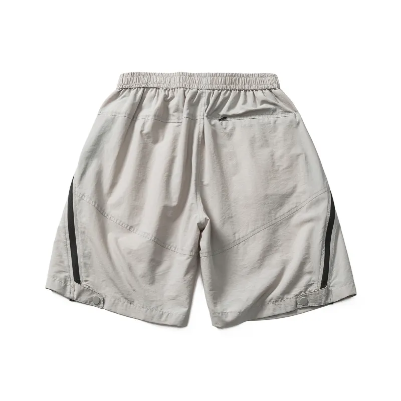VERAF CA Casual Shorts Unisex Light Gray-1