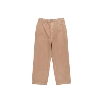 GARAGE Casual Pants Unisex Light Brown