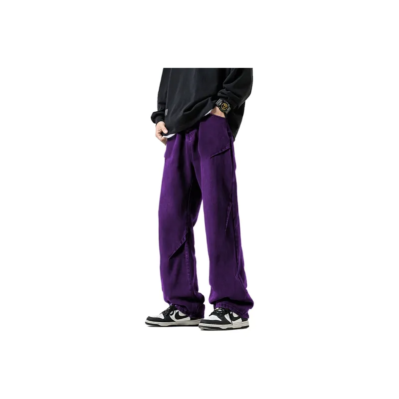 T-IRA Jeans Unisex Night Purple-1