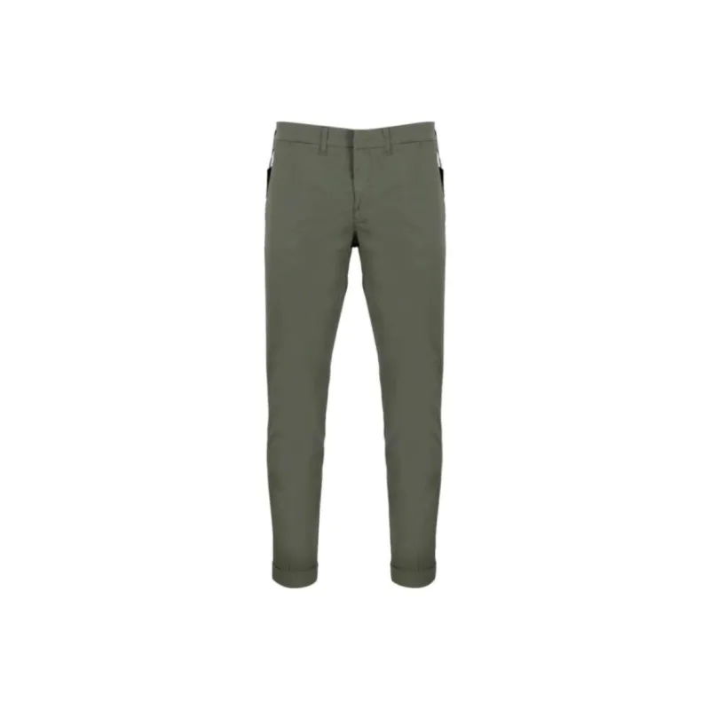 FAY Straight Leg Chino Pants-0