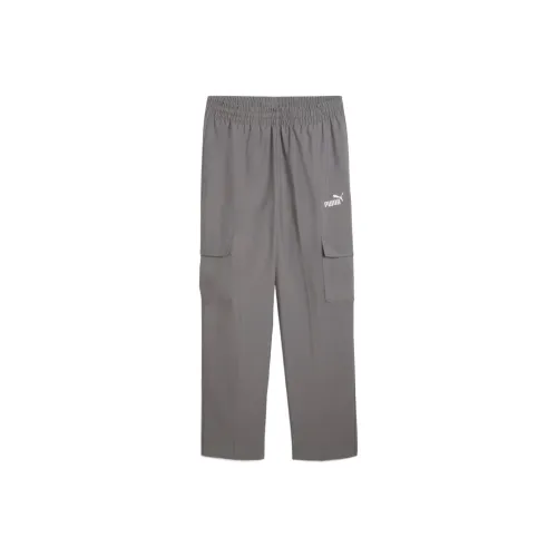 PUMA Essentials No. 1 Cargo Pants Men's Gray