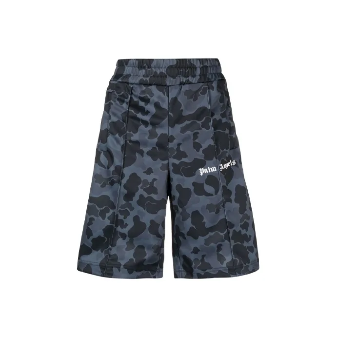 PALM ANGELS Night Camp Track Shorts-0