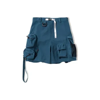 Umamiism Loose Fit Shorts Unisex Navy Blue