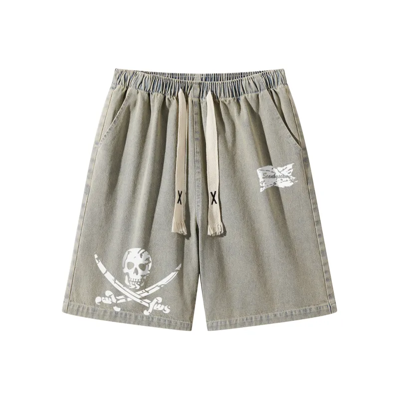 SEANBYSEAN Denim Shorts Unisex-10