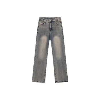 SUPEREALLY Jeans Unisex Yellow Mud