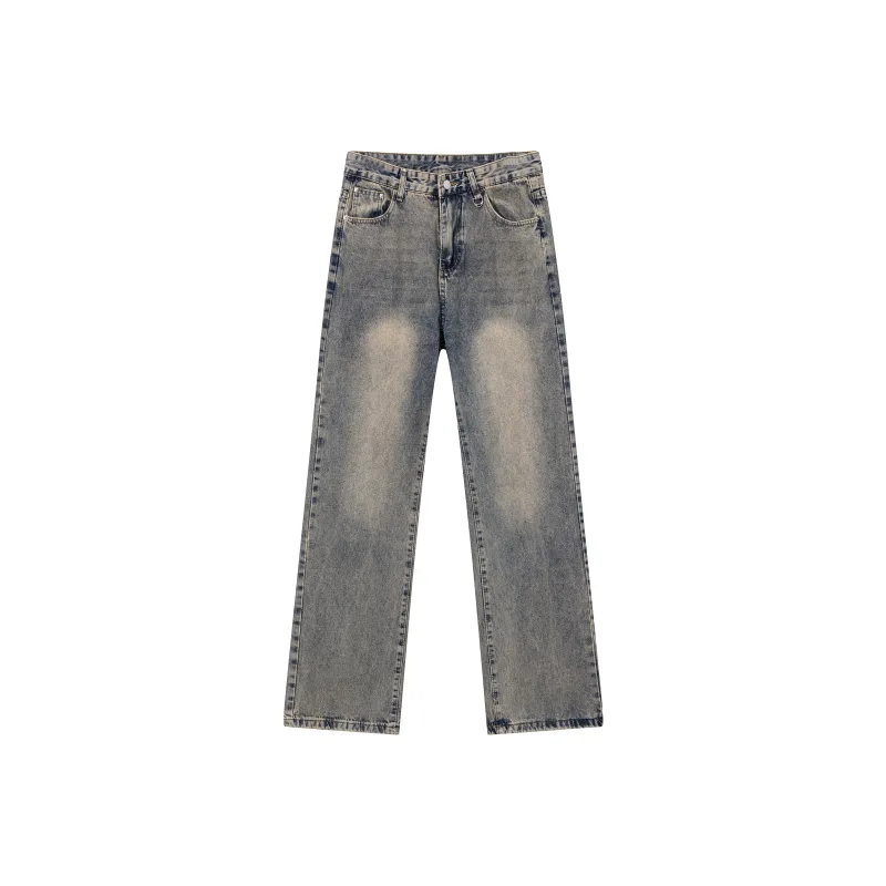 SUPEREALLY Jeans Unisex Yellow Mud-0