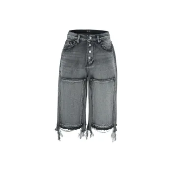 THUG CLUB Denim Shorts Unisex