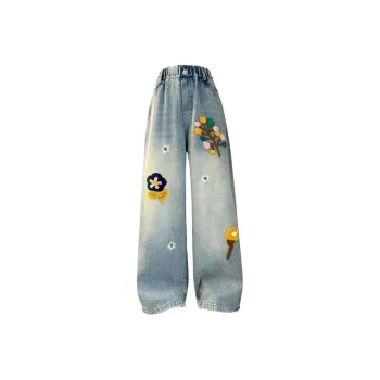 TBSM Jeans Unisex Yellow Mud
