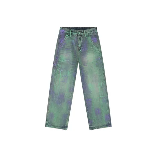MGXEK Jeans Unisex Blue