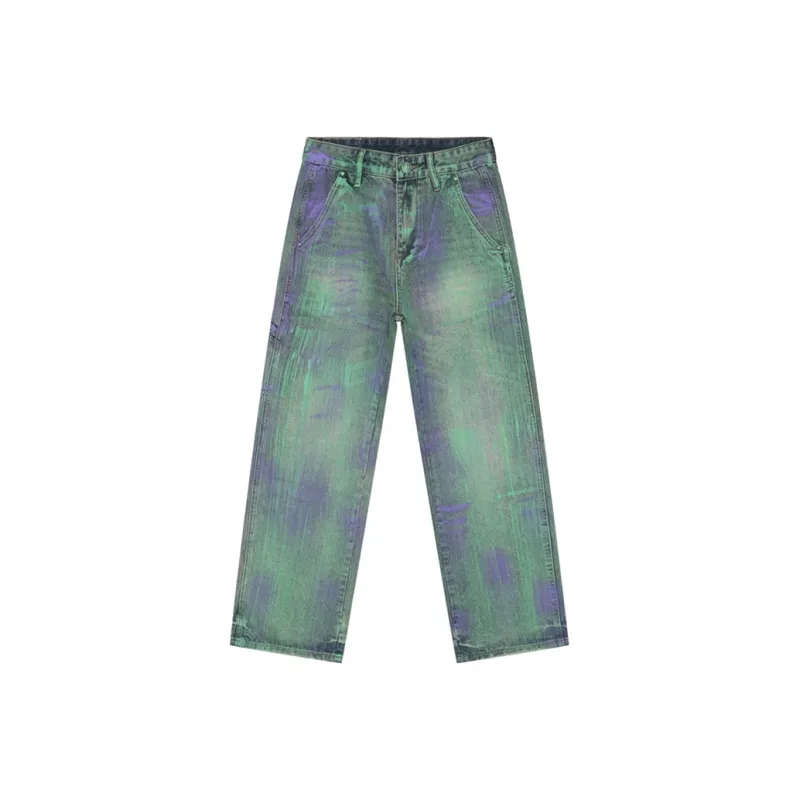 Voguo Relay Loose Fit Straight Fit Jeans Unisex-0