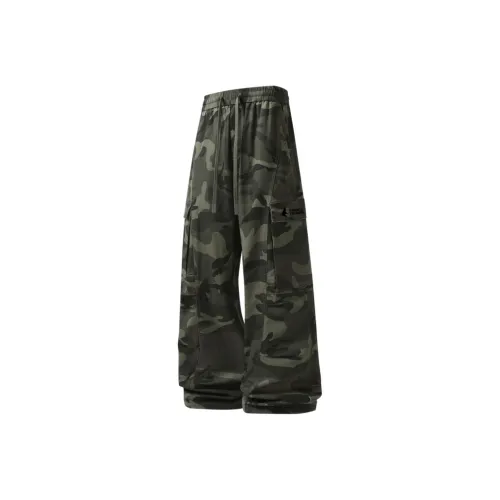 TREK&TRAVEL Cargo Pants Unisex Camouflage