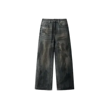 FAR BACK Jeans Unisex Vintage Blue