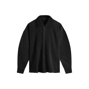 Homme Plissé Issey Miyake Jackets & Coats Men's Black