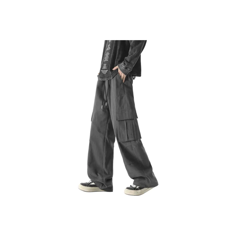 NEAR HERE Casual Pants Unisex-10