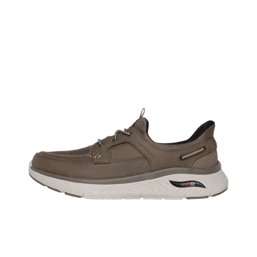 Skechers Slip ins RF Low Top Casual Shoes Men's Khaki