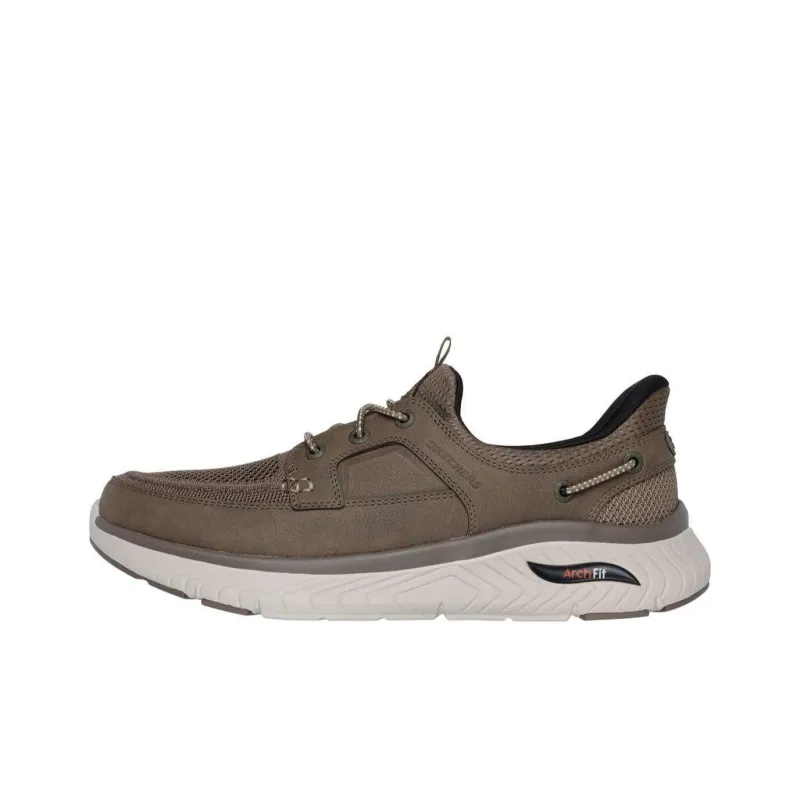 Skechers Slip ins RF Low Top Casual Shoes Men's Khaki-0