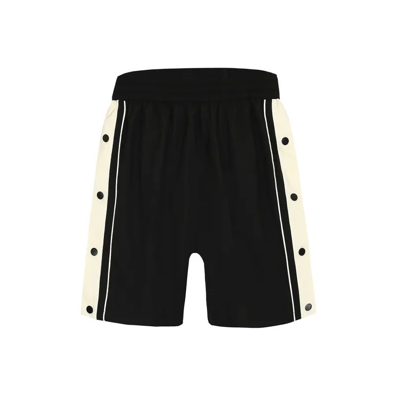 A11SLAVE Loose Fit Shorts Unisex Black White-0