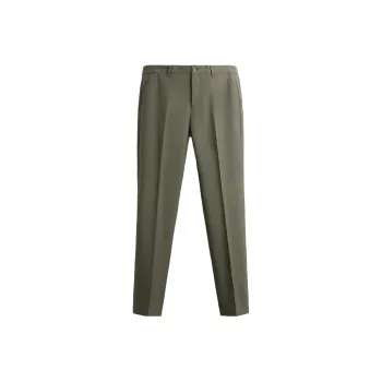 ZARA Suit Trousers Men Green