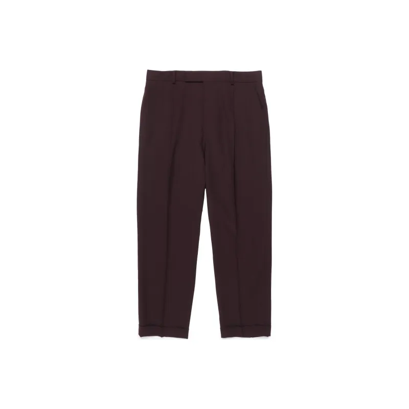 WACKO MARIA x DORMEUIL FW24 TYPE-2 Suit Trouser Unisex Dark Purple-0