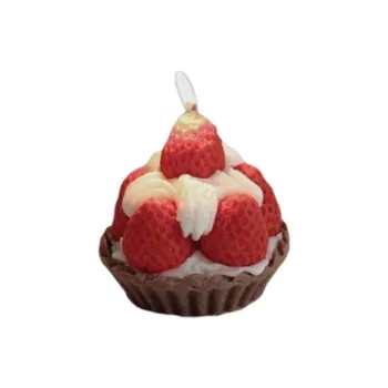 Meter Fragrance Scented Candle Creative Styling Cream Strawberry Tower Bedroom Smokeless Fragrance