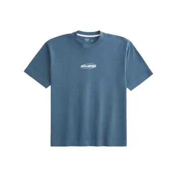 Hollister T Shirts Men Blue