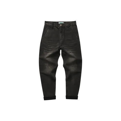FAIRWHALE Jeans Unisex Black Gray