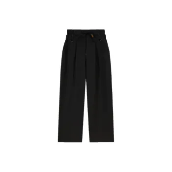 VOBA X TFBOYS 10th Anniversary Co branded Series Casual Pants Unisex Black