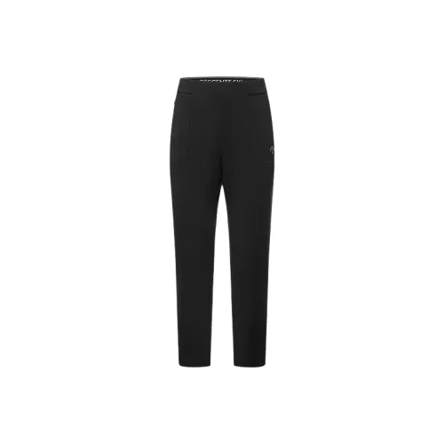 DESCENTE SKI STYLE Knitted Sports Pants Men's Black