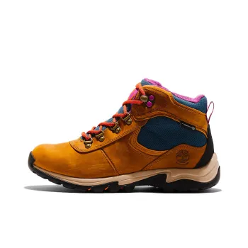 Timberland Maddsen Slip Resistant Waterproof Mid Top Hiking Shoes Women's Brown