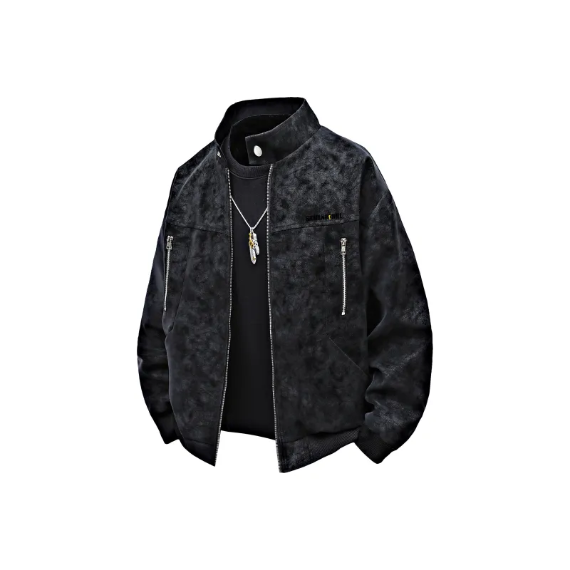 S.k. Manor Hill Leather Jacket Unisex-0