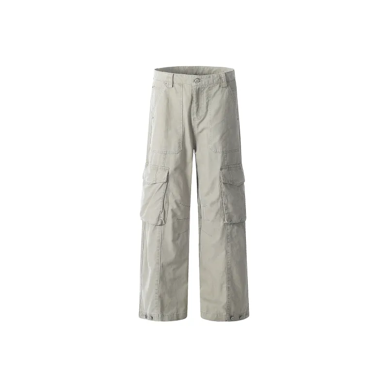 ONITSOP American Vintage Casual Cargo Pants Unisex-7
